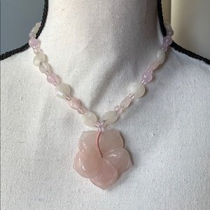 Real stone necklace